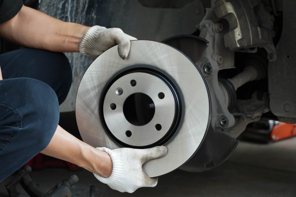 Mobile Brake Pad Replacement